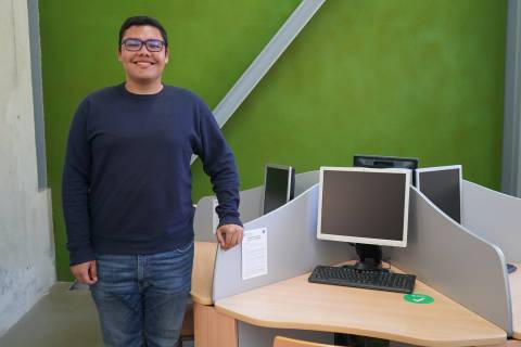 Uno de los estudiantes de movilidad internacional que ha elegido la UPCT es Esteban Gonz�lez Valverde
