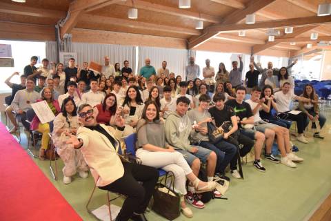 Participantes y jurado de la final de la última edición de las Olimpiadas de Arquitectura.