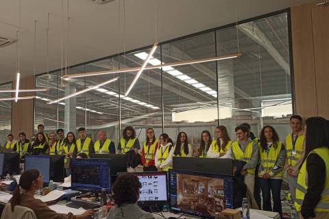 Los estudiantes, en Talasur, ubicado en Cartagena