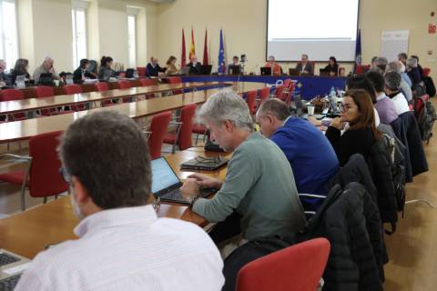 Asistentes al Consejo de Gobierno celebrado hoy.