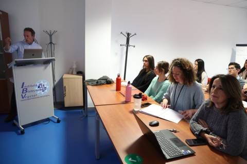 Marcos Egea durante su conferencia de hoy. 