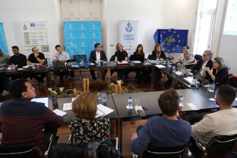 Reunión de evaluación del proyecto, hoy en Cartagena.