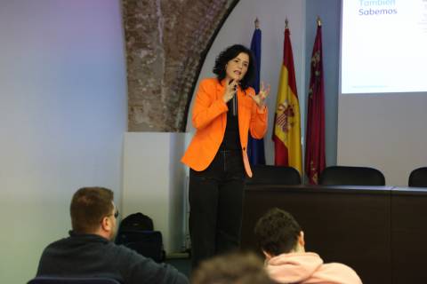 Carmen María Pérez Lacal, hoy en la Escuela de Telecomunicación.