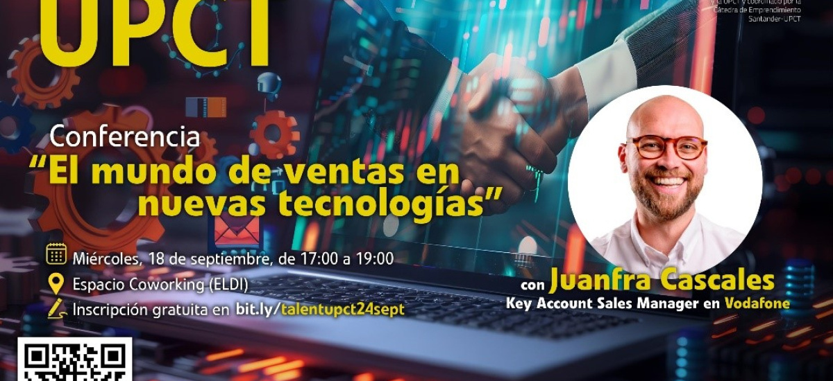 Conferencia sobre el mundo de ventas en las nuevas tecnologías