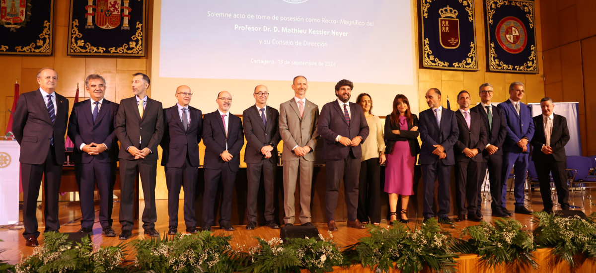 Foto: Toma de posesión del Consejo de Dirección de la UPCT