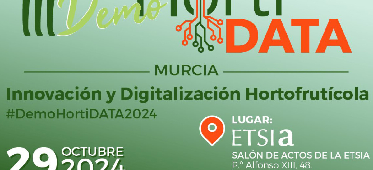 La Escuela de Agrónomos de la UPCT acogerá la tercera edición de Demo HortiDATA