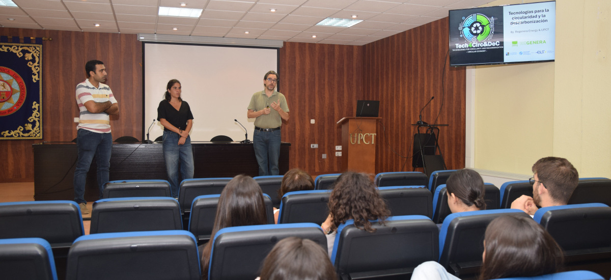 Regenera Levante propone a los estudiantes de Caminos y Minas desafíos de descontaminación