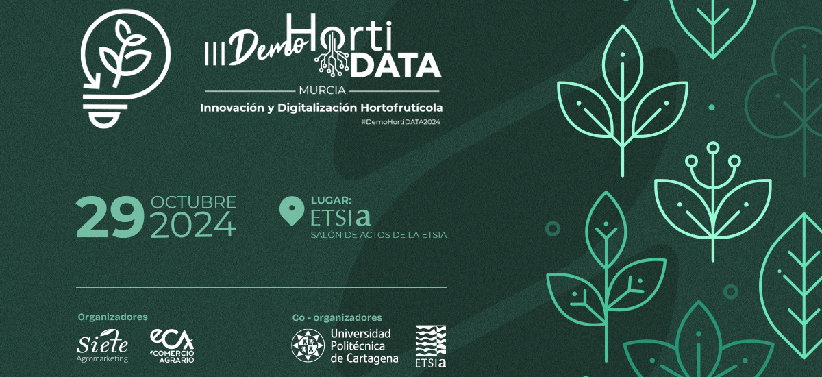 Automatización y transformación digital hortofrutícola; temas claves del foro HortiDATA que se celebra en la UPCT