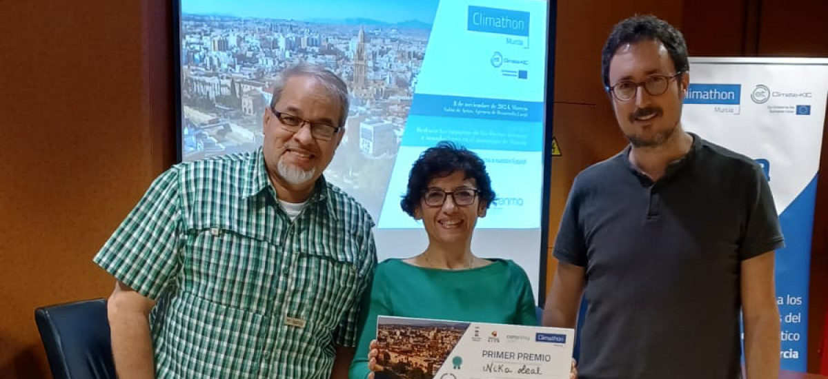 Formación para actuar ante inundación, propuesta ganadora del Climathon Murcia desarrollada por un técnico de la UPCT