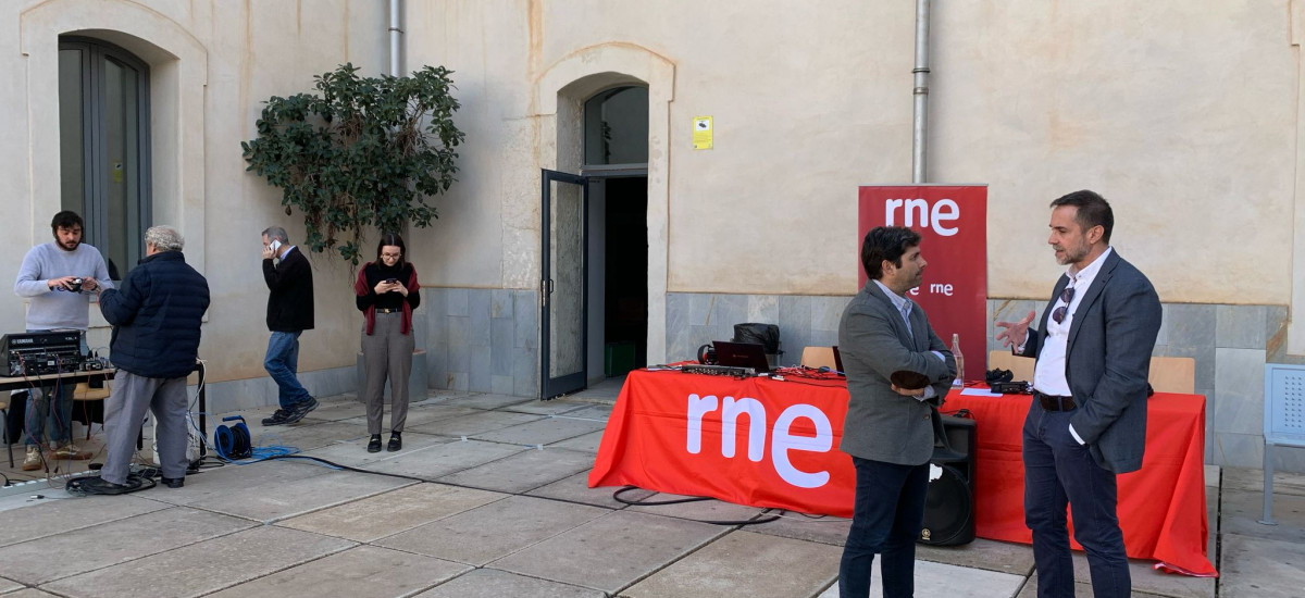 RNE emite desde la UPCT en el Día Mundial de la Radio