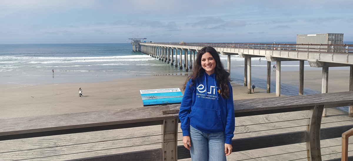 Foto: Una investigadora de la UPCT estudia en California el desarrollo de sensores marinos para 