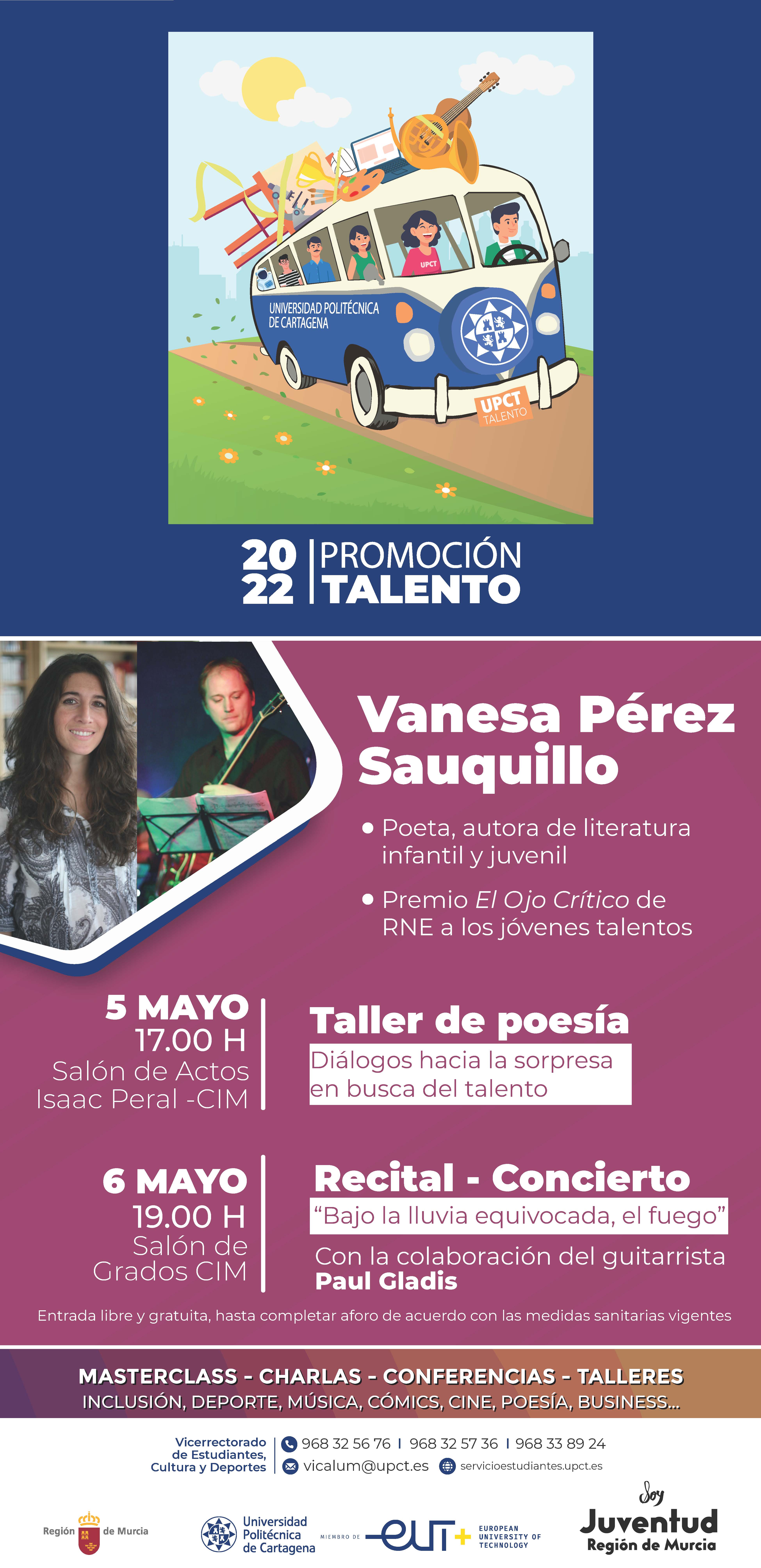 Vanesa P Rez Sauquillo Taller De Poes A Y Concierto Unidad De Voluntariado Y Discapacidad De